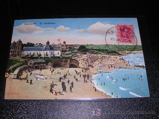 Postales: SANTANDER, EL SARDINERO - Foto 1