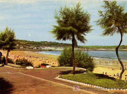 Postales: SANTANDER. 2&ordf; PLAYA DEL SARDINERO - Foto 1
