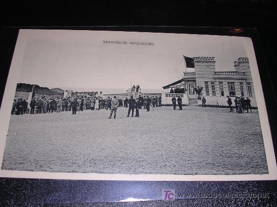 Postales: SANTANDER. HIPODROMO.-14X9 CM. .- - Foto 1