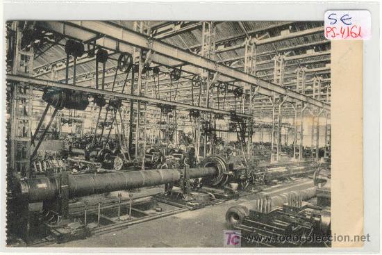 Postais: (PS-4161)POSTAL DE TALLERES DE REINOSA-TALLER DE CA&Ntilde;ONES