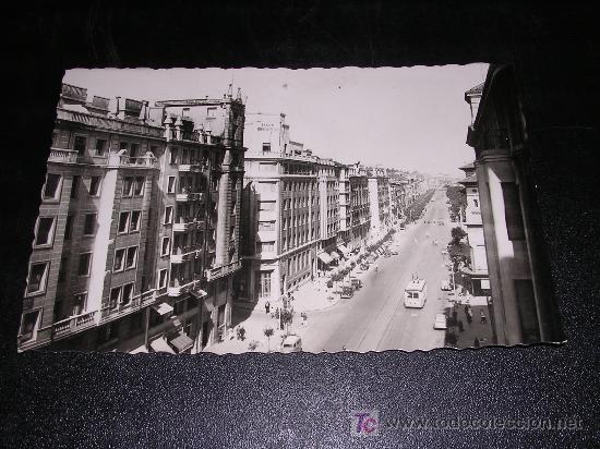 Postkarten: 142.-SANTANDER AVD. CALVO SOTELO,-14X9 CM.