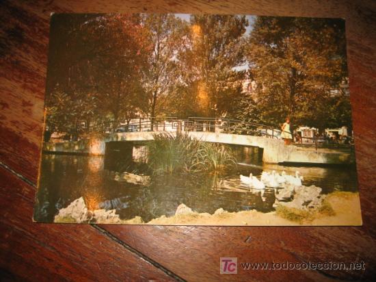 Postales: SANTANDER   JARDINES DE PEREDA   ESTANQUE - Foto 1