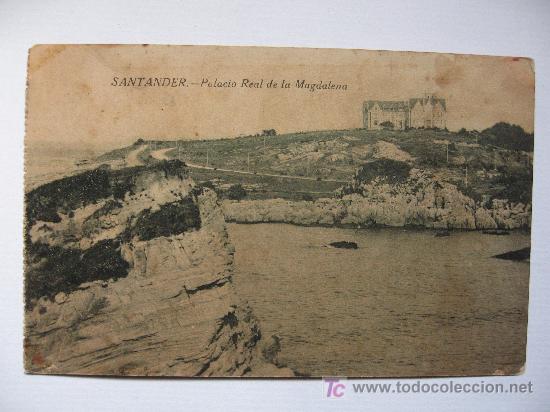 Postales: SANTANDER - PALACIO REAL DE LA MAGDALENA - Foto 1