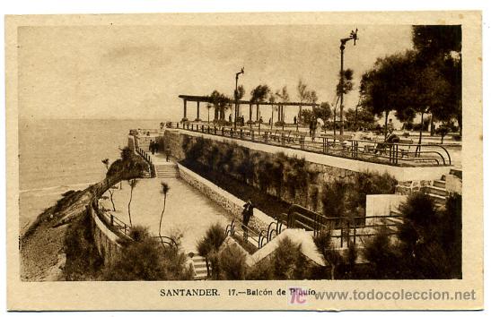 Postales: SANTANDER, BALCON DE PIQUIO,             P21841 - Foto 1