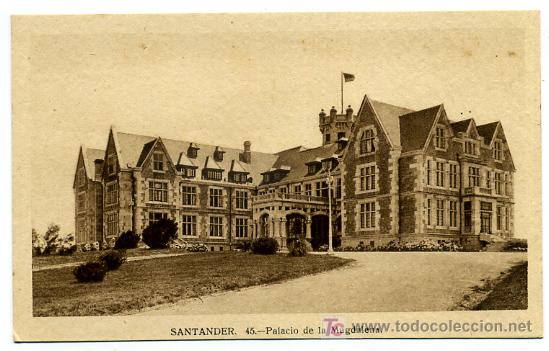 Postales: SANTANDER, PALACIO DE LA MAGDALENA,             P21844 - Foto 1