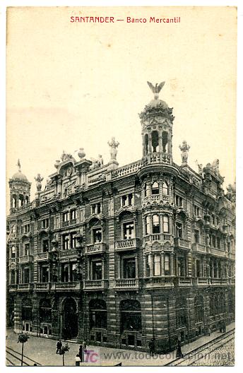 Postales: SANTANDER, BANCO MERCANTIL,              P21893 - Foto 1