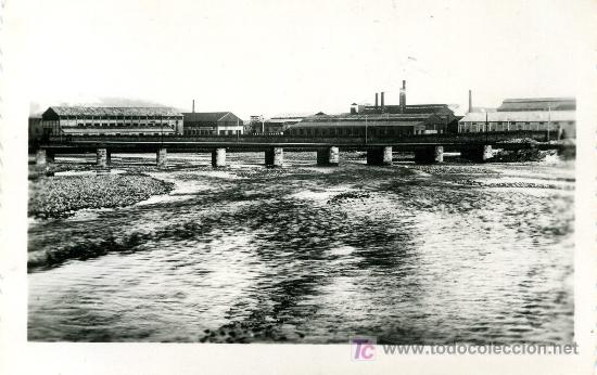 Postales: REINOSA - PUENTE DE LA CONSTRUCTORA NAVAL - FD. EL LAPIZ DE ORO - Foto 1