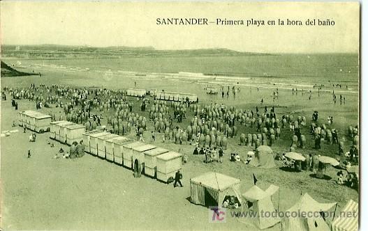 Postales: SANTANDER PRIMERA PLAYA EN HORA DE BA&Ntilde;O - Foto 1