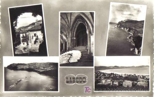 Postales: TARJETA POSTAL DE LAREDO. EDICIONES M. ARRIBAS ( ZARAGOZA). - Foto 1