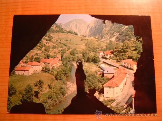 Postales: POSTAL LA HERMIDA DESDE LA CUEVA DE LA VIRGEN SIN CIRCULAR - Foto 1