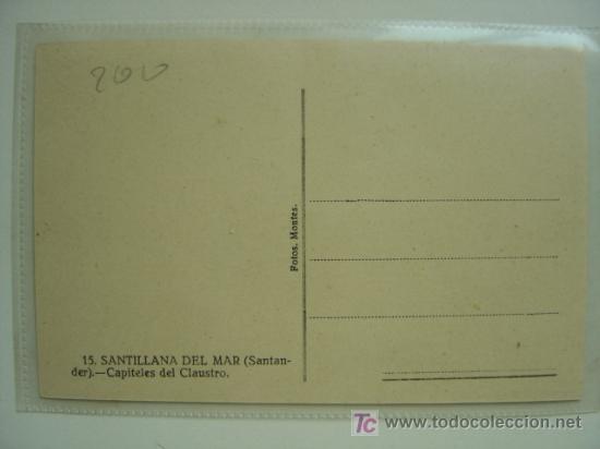 Postales: POSTAL SANTILLANA DEL MAR (SANTANDER) - REF. K-705 - Foto 2