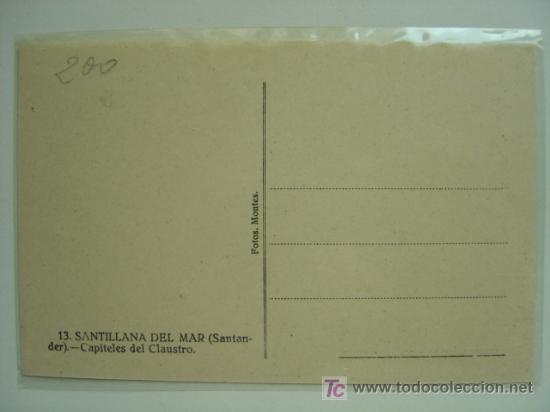 Postales: POSTAL SANTILLANA DEL MAR (SANTANDER) - REF. K-704 - Foto 2