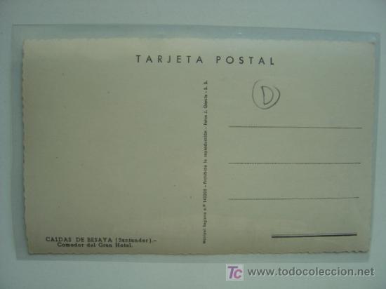 Postales: POSTAL CALDAS DE BESAYA (SANTANDER) - REF. K-679 - Foto 2