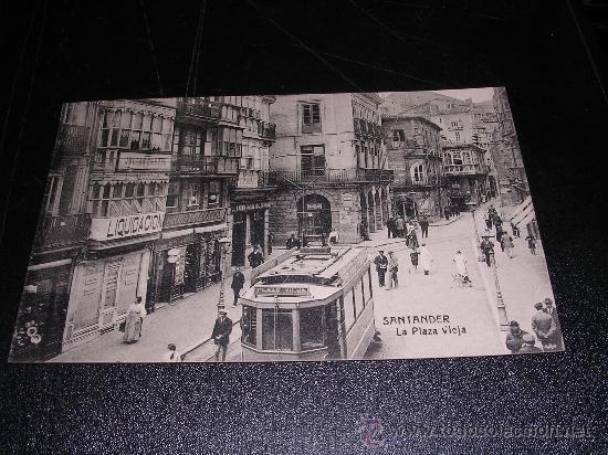 Postales: SANTANDER - LA PLAZA VIEJA - Foto 1