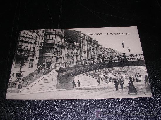 Postales: SANTANDER - EL PUENTE DE VARGAS - Foto 1