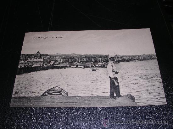 Postales: SANTANDER - EL MUELLE - Foto 1