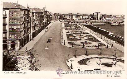 Postales: POSTAL CASTRO URDIALES EL PARQUE - Foto 1
