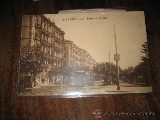 Postales: SANTANDER   PASEO DE PEREDA - Foto 1