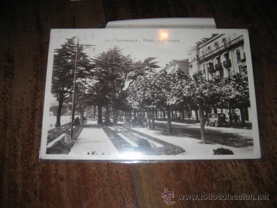 Postales: SANTANDER   PASEO DE PEREDA - Foto 1