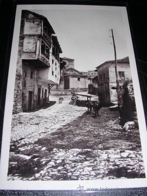 Cartoline: SANTILLANA DEL MAR- CALLE DEL RIO. -14X9 CM.-14X9 CM.