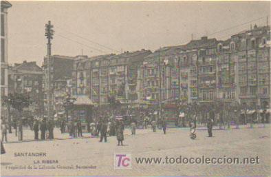 Postales: SANTANDER. LA RIBERA. - Foto 1