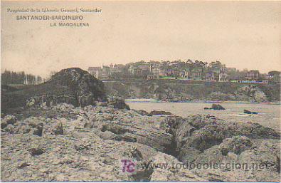 Postales: SANTANDER. SARDINERO. LA MAGDALENA. - Foto 1