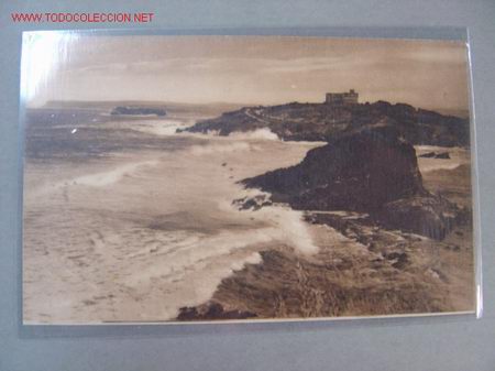 Postales: SANTANDER - EL FARO DE MOURO Y LA MAGDALENA - Foto 1