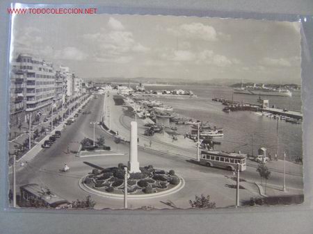 Postales: SANTANDER - CALLE DE CASTELAR - Foto 1