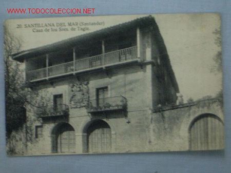 Postales: TARJETA POSTAL SANTILLANA DEL MAR - Foto 1