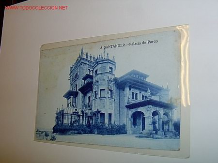 Postales: SANTANDER-CANTABRIA- PALACIO DEL PARDO - - Foto 1