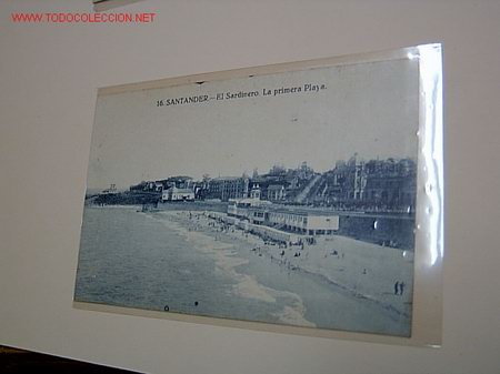 Cartoline: SANTANDER-CANTABRIA- EL SARDINERO. LA PRIMERA PLAYA -