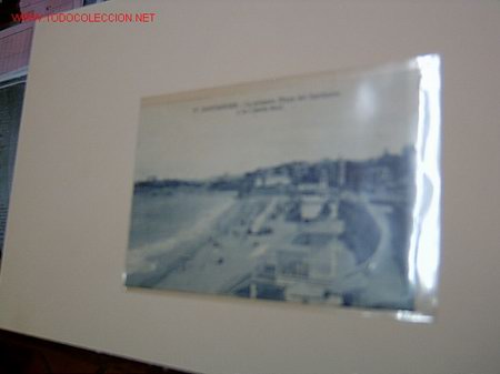 Postales: SANTANDER-CANTABRIA - LA PRIMERA PLAYA DEL SARDINERO Y LA CASETA REAL -