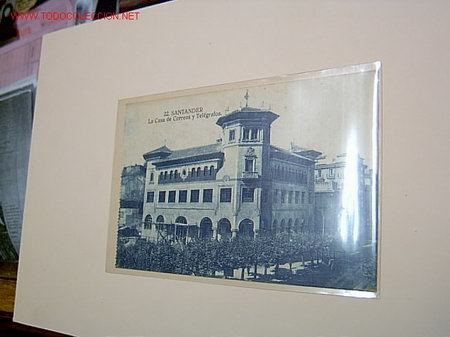 Postkarten: SANTANDER-CANTABRIA - LA CASA DE CORREOS Y TEL&Eacute;GRAFOS -