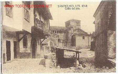 Postales: SANTILLANA DEL MAR. CASTILLO DEL RIO - Foto 1