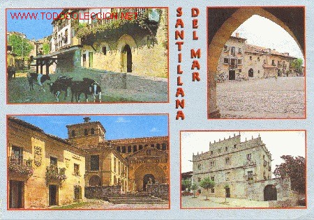 Postales: SANTILLANA DEL MAR - Foto 1
