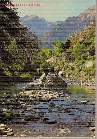 Postales: Desfiladero de la Hermida y r&iacute;o Deva. - Foto 1