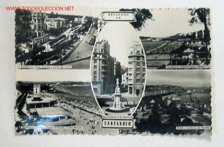 Postales: TARJETA POSTAL SANTANDER - Foto 1