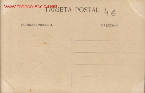 Postales: TARJETA POSTAL DE SANTANDER. ESTATUA DE PEREDA. - Foto 2