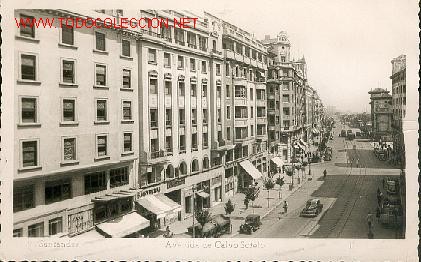 Postales: SANTANDER , AVDA.DE CALVO SOTELO - Foto 1