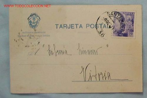 Postales: TARJETA POSTAL INSTITUTO DE ADORATRICES. SANTANDER - Foto 1