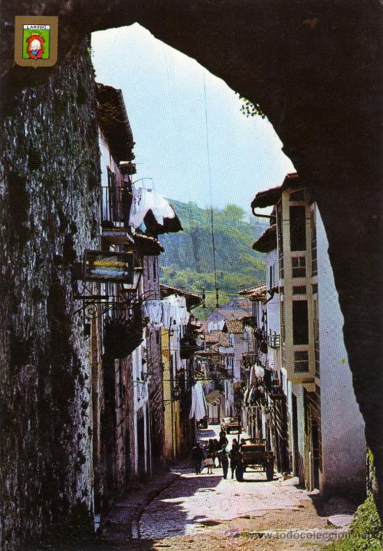Postales: LAREDO-CANTABRIA,RUA MAYOR - Foto 1