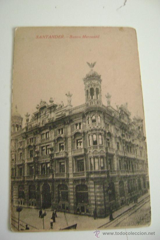 Postales: SANTANDER.-BANCO MERCANTIL.-    06002