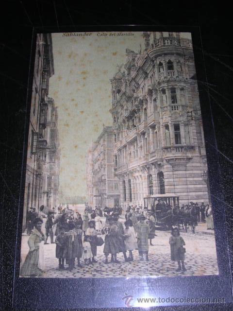 Postales: SANTANDER - CALLE DEL MARTILLO, LIBRERIA GENERAL - SANTANDER - Foto 1