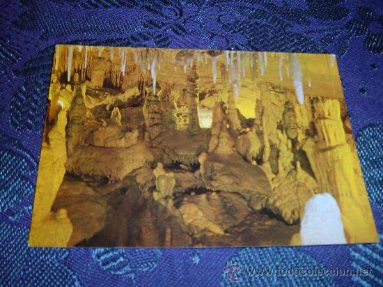 Postkarten: cuevas de altamira,estalactitas y estalagmitas,ediciones alarde -oviedo