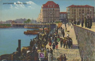 Postales: SANTANDER. PUERTO CHICO. (FUERTRES). - Foto 1