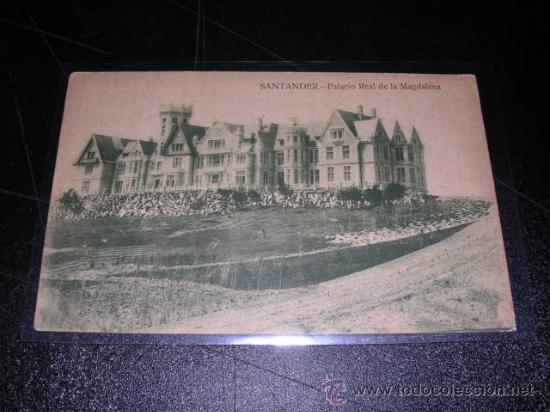 Postales: SANTANDER - PALACIO REAL DE LA MAGDALENA - Foto 1