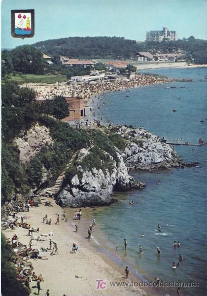 Postales: Tarjeta Postal de Santander - Playa de la Magdalena - Foto 1
