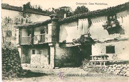 Postales: POSTAL ONTANEDA CASA MONTA&Ntilde;ESA - Foto 1