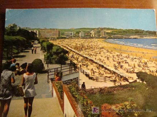 Postales: santander playa casta&ntilde;eda - Foto 1