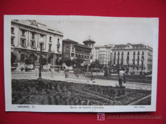 Postales: SANTANDER - BANCO DE ESPA&Ntilde;A Y CORREOS - Foto 1